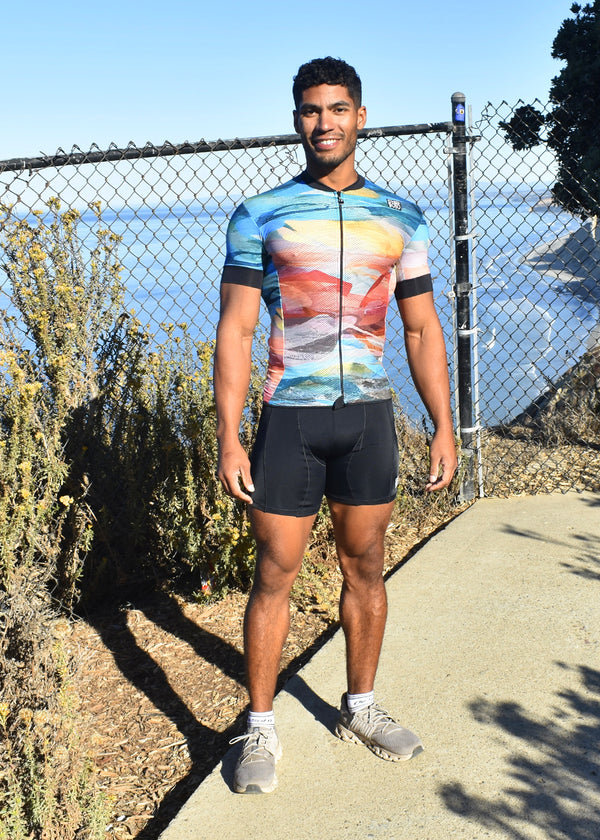 Pantalón corto de triatlón Carrera para hombre