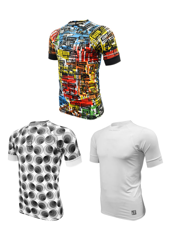 Camiseta de manga corta ultra cooler para hombre