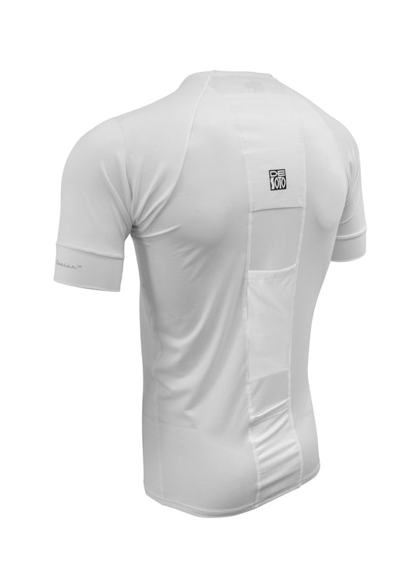 Men's Skin Cooler Short Sleeve Ultra Top 3-Pocket